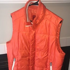 Men's Izod lightweight orange vest